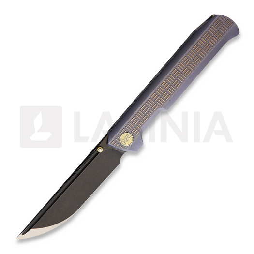 We Knife Straight Up kääntöveitsi, sininen 710C