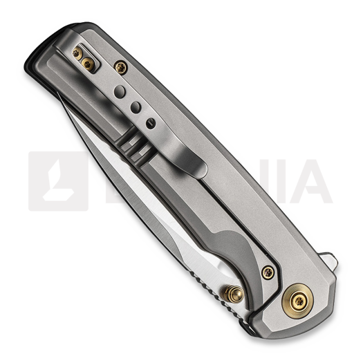 We Knife Subjugator k&auml;&auml;nt&ouml;veitsi, marble carbon fiber WE21014D-1