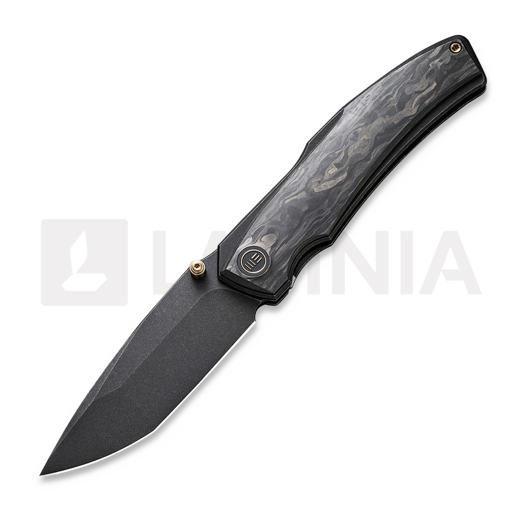 We Knife Swordfin, Shredded CF, Black Stonewash WE23067-2