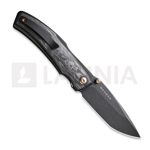 We Knife Swordfin, Shredded CF, Black Stonewash WE23067-2