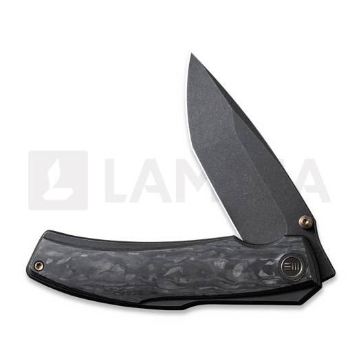 We Knife Swordfin, Shredded CF, Black Stonewash WE23067-2