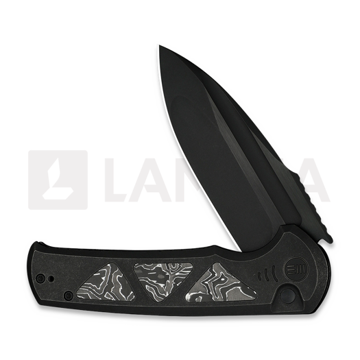We Knife Sylox, Black Ti/Aluminum Foil CF, Black SW WE24027-1