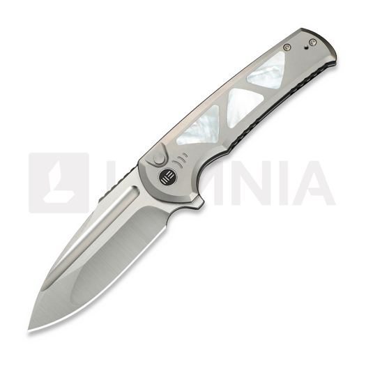 Складной нож We Knife Sylox, Gray Ti/Mother Of Pearl, Satin WE24027-4