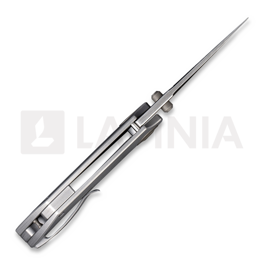 We Knife Thug Taschenmesser, satin, grau 2103A