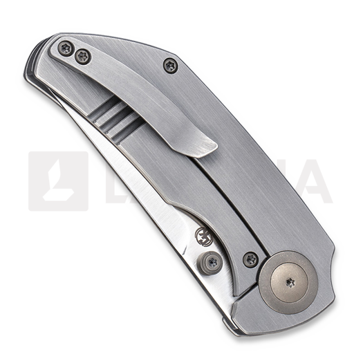 We Knife Thug Taschenmesser, satin, grau 2103A