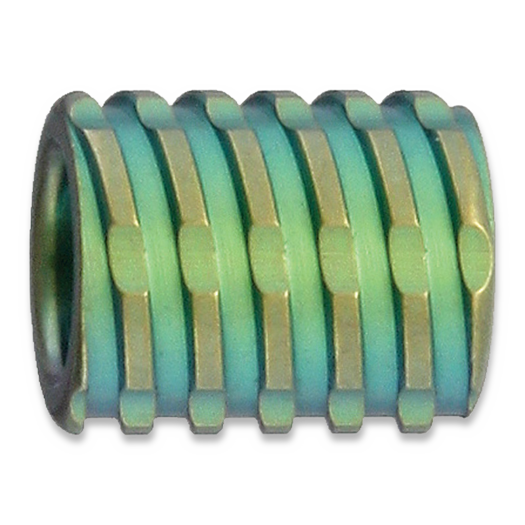 We Knife Titanium Bead Green A-02A