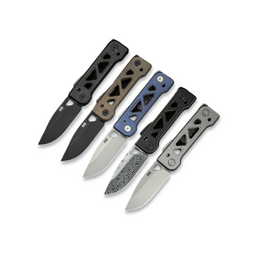 We Knife Tyro Damasteel, Black/Gold Titanium WE24001-DS1