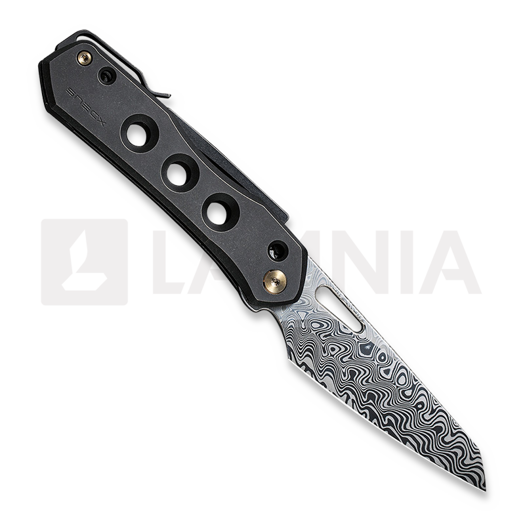 Zav&iacute;rac&iacute; nůž We Knife Vision R, hakkapella damasteel WE21031-DS1