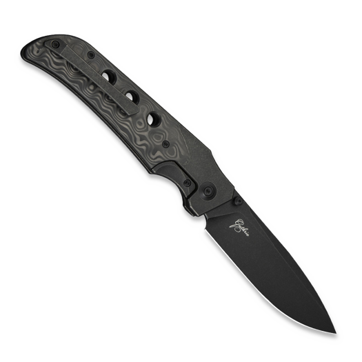 We Knife WE-Guthrie, Black Ti/Rose CF, Black SW WE23072B-1