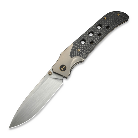 We Knife WE-Guthrie, Champagne Ti/Twill CF, Satin WE23072B-2