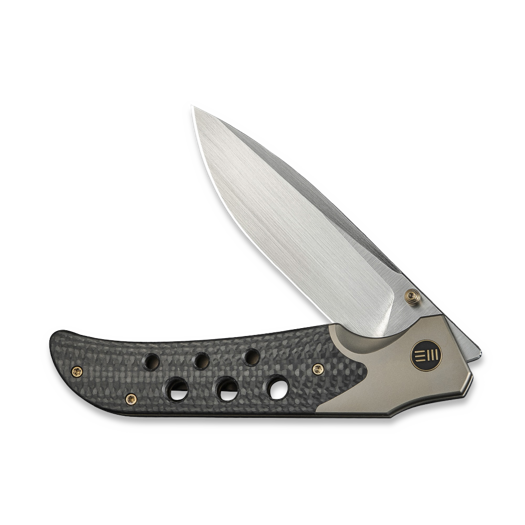 We Knife WE-Guthrie, Champagne Ti/Twill CF, Satin WE23072B-2