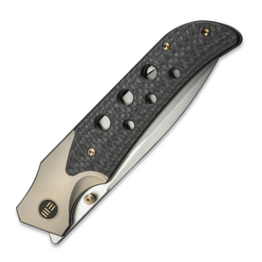 We Knife WE-Guthrie, Champagne Ti/Twill CF, Satin WE23072B-2