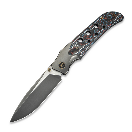 We Knife WE-Guthrie, Gray Ti/Nebula Fatcarbon, Polished/Satin WE23072B-3