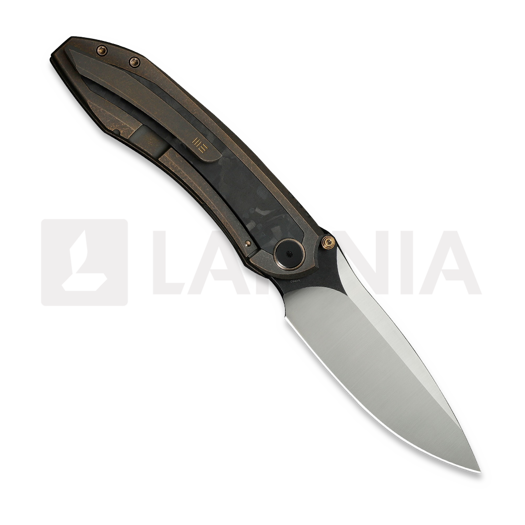 We Knife Winsome, Bronze Ti/Marble Carbon Fiber, Satin WE23092-3