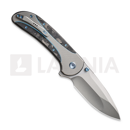 We Knife Zizzit, Polished BB Ti/Marble CF, Polished BB WE23031-3