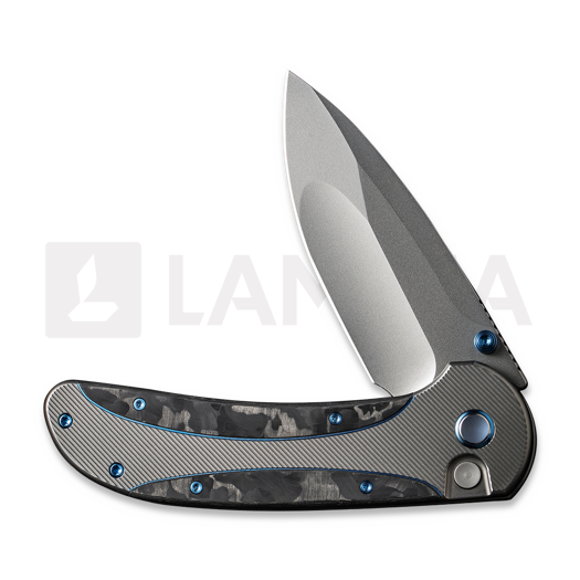 We Knife Zizzit, Polished BB Ti/Marble CF, Polished BB WE23031-3