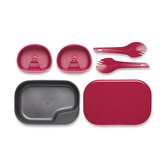 Wildo CAMP-A-BOX® DUO Light Green - Raspberry