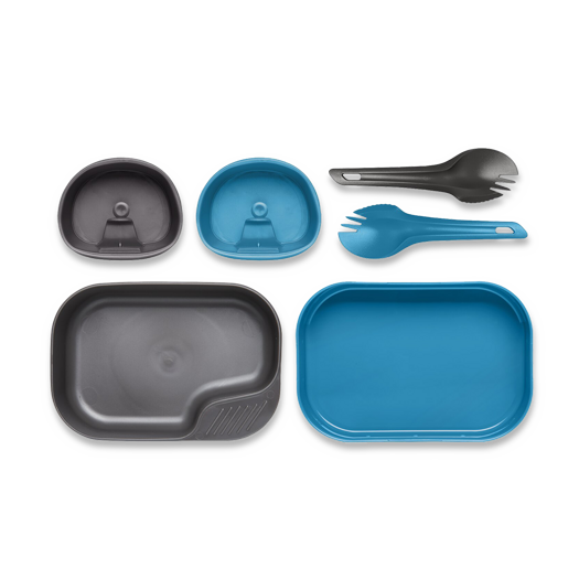 Wildo CAMP-A-BOX® DUO Light - Light Blue / Dark Grey