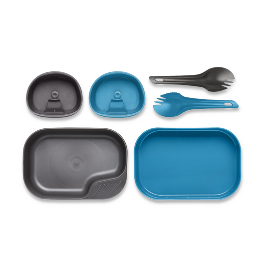 Wildo CAMP-A-BOX® DUO Light - Light Blue / Dark Grey