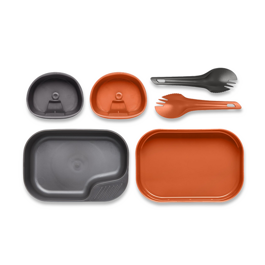 Wildo CAMP-A-BOX® DUO Light - Orange / Dark Grey