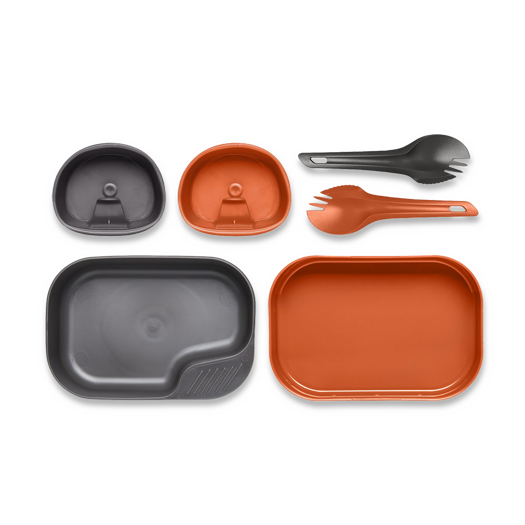 Wildo CAMP-A-BOX® DUO Light - Orange / Dark Grey