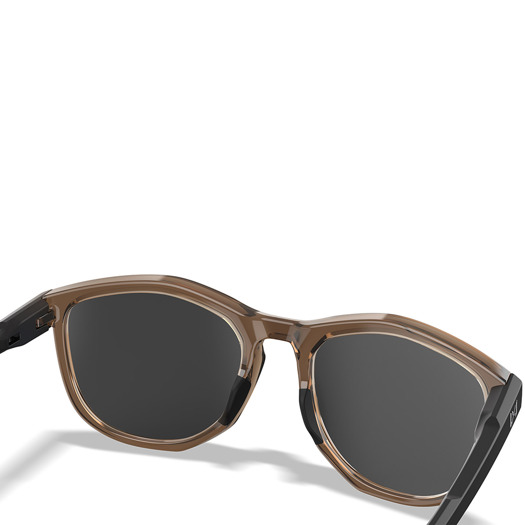 Wiley X Bravo Crystal Tan frame with CAPTIVATE™ Polarized Tungsten Lenses