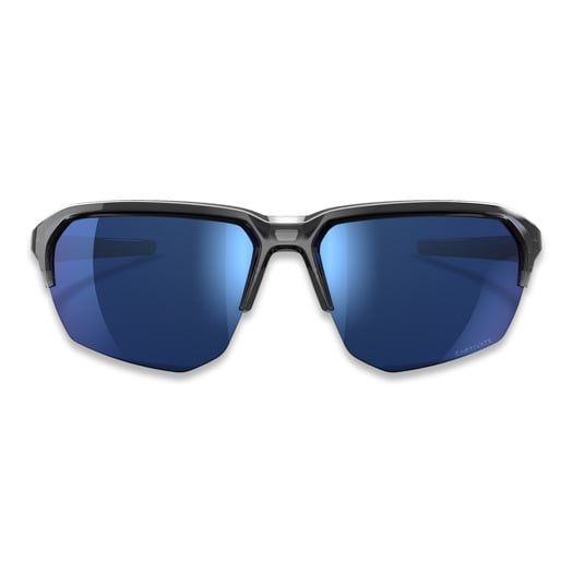 Wiley X Jakl - CAPTIVATE™ Polarized Blue Mirror - Gloss Crystal Grey Frame