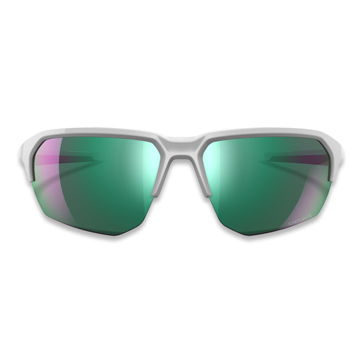 Wiley X Jakl - CAPTIVATE&trade; Polarized Green Mirror - Polished White Frame