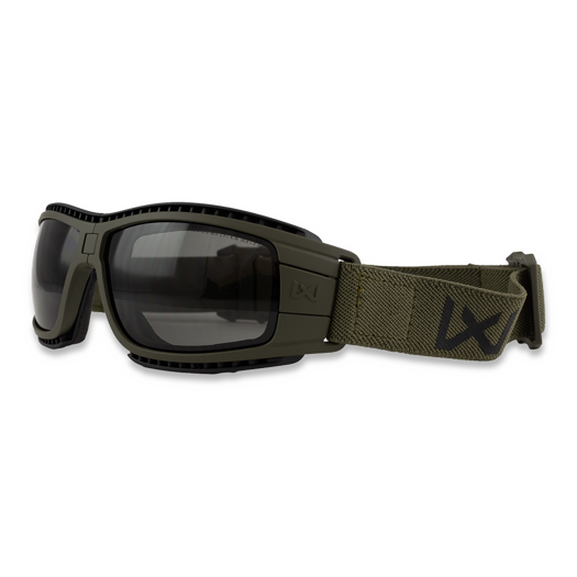 Wiley X Lynx Goggle Grey And Clear Lens Frame OD GREEN