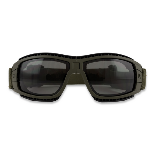 Wiley X Lynx Goggle Grey And Clear Lens Frame OD GREEN