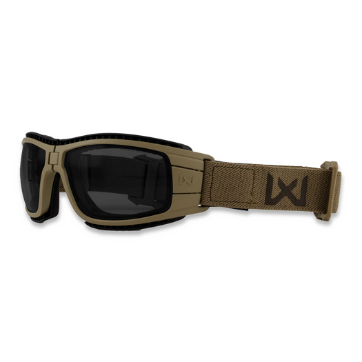 Wiley X Lynx Goggle Grey And Clear Lens Frame TAN