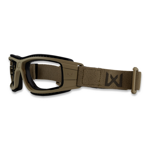 Wiley X Lynx Goggle Grey And Clear Lens Frame TAN