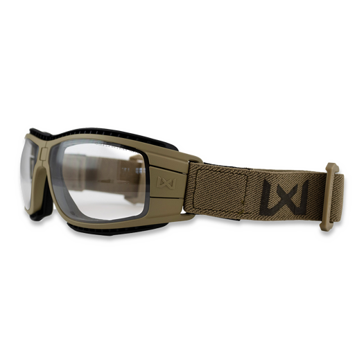 Wiley X Lynx Goggle Grey And Clear Lens Frame TAN