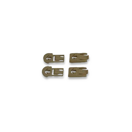 Wiley X Rail Attachment Clip + Bar for Helmet, tan