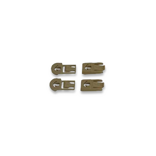 Wiley X Rail Attachment Clip + Bar for Helmet, tan
