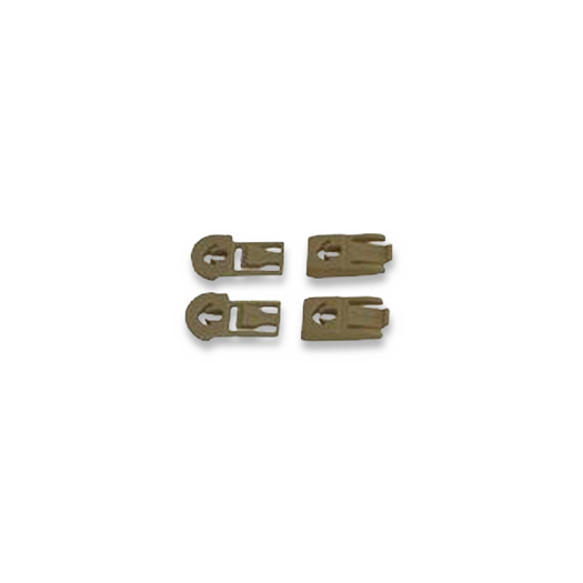 Wiley X Rail Attachment Clip + Bar for Helmet, tan