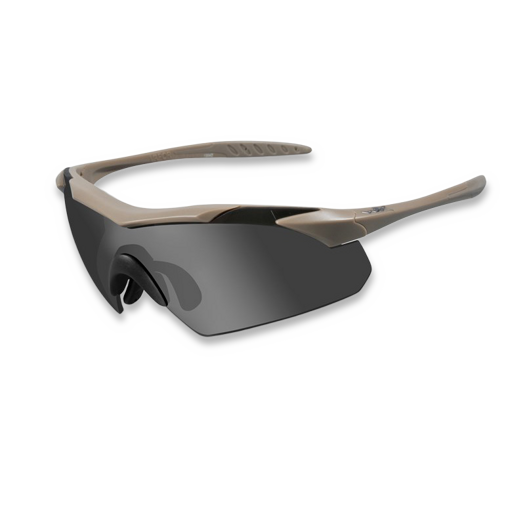 Wiley X Vapor Tan Frame, Grey/Clear