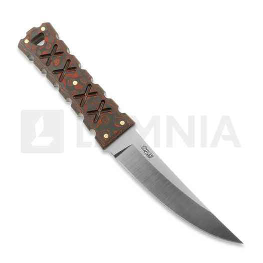 N&oacute;ż Williams Blade Design SZK E01 Shobu Zukuri Kaiken 4.5 MagnaCut, Lava Flow Carbon