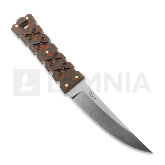 Ніж Williams Blade Design SZK E01 Shobu Zukuri Kaiken 4.5 MagnaCut, Lava Flow Carbon