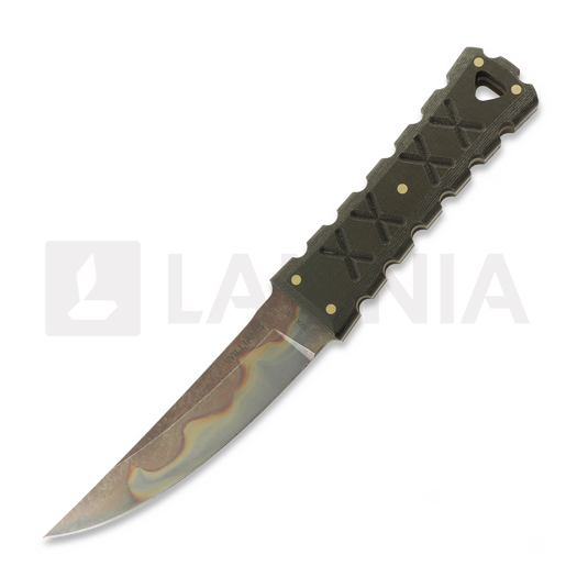 Nazis Williams Blade Design SZK007 Shobu Zukuri Kaiken 4.5 RWL-34 Post Apocalyptic camo