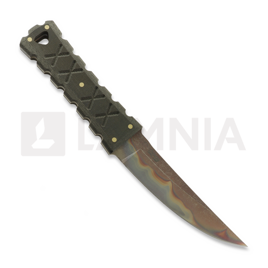 Williams Blade Design SZK007 Shobu Zukuri Kaiken 4.5 RWL-34 Post Apocalyptic camo knife