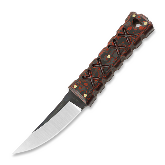 Williams Blade Design SZM E01 MagnaCut ナイフ, Lava Flow carbon