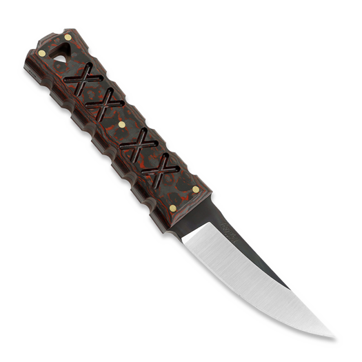 Williams Blade Design SZM E01 MagnaCut knife, Lava Flow carbon