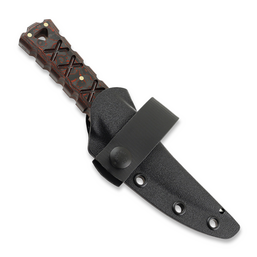 Williams Blade Design SZM E01 MagnaCut knife, Lava Flow carbon
