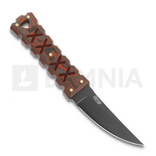 Μαχαίρι Williams Blade Design SZM E02 RWL-34 DLC, Lava Flow carbon