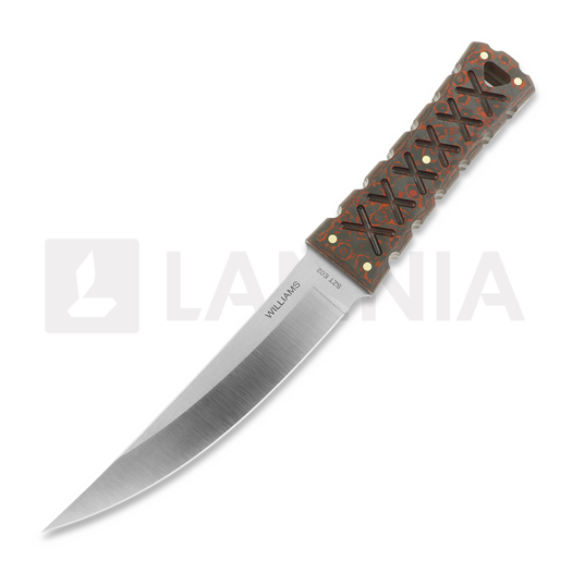 Williams Blade Design SZT E02 Shobu Zukuri Tanto 5.7" Magnacut veitsi