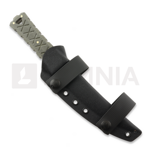 Williams Blade Design SZT004 Shobu Zukuri Tanto 5.7" RWL-34 Post Apocalyptic Finish knife