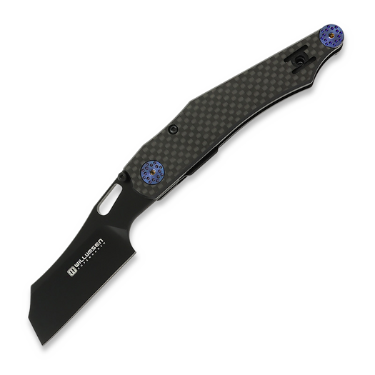 Willumsen Daemon Barber - Midnight sulankstomas peilis