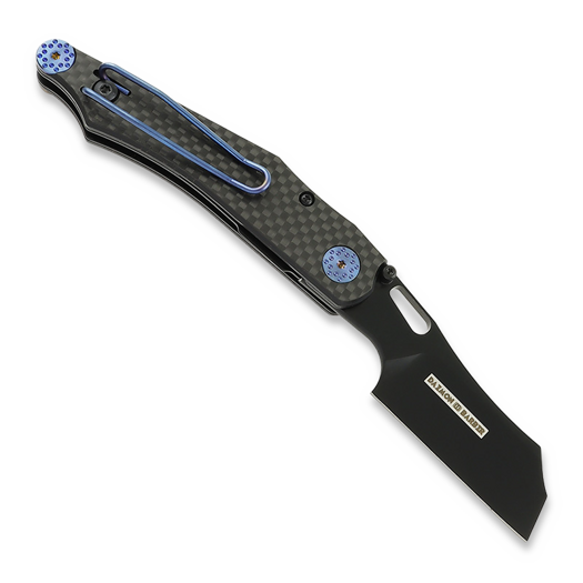 Willumsen Daemon Barber - Midnight folding knife