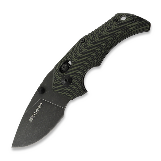 Couteau pliant Willumsen Red E Two-Tone Acid OD/Black